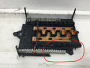 Siemens 150 Amp 16 Space 120/240V Copper Buss Load Center Guts Only 9"X13"-Flaw