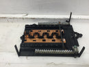 Siemens 150 Amp 16 Space 120/240V Copper Buss Load Center Guts Only 9"X13"-Flaw