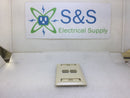 Commscope M12L-246 Ivory 2-Port Faceplate 108168477