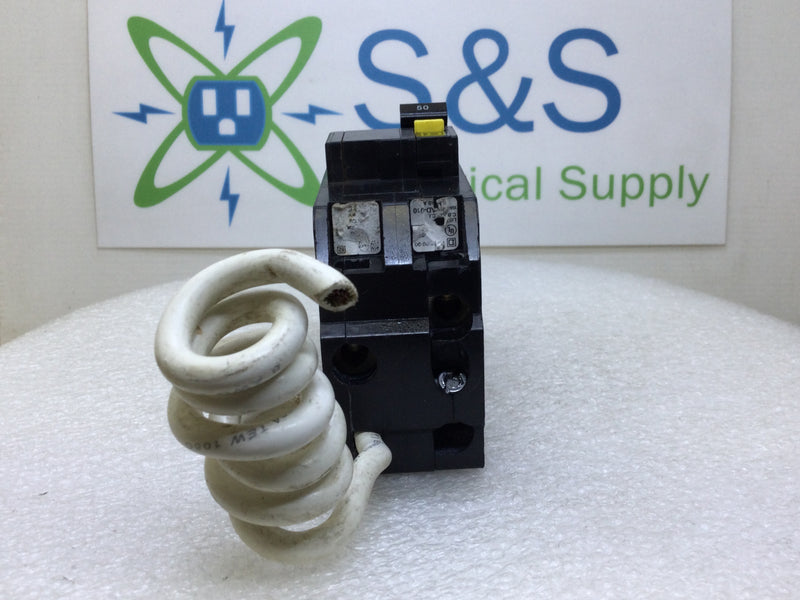 Square D QO250GFI 50 Amp 2 Pole 120/240V GFCI Circuit Breaker - Standard Button