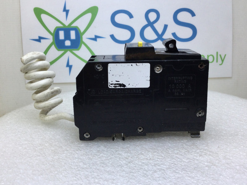 Square D QO250GFI 50 Amp 2 Pole 120/240V GFCI Circuit Breaker - Standard Button