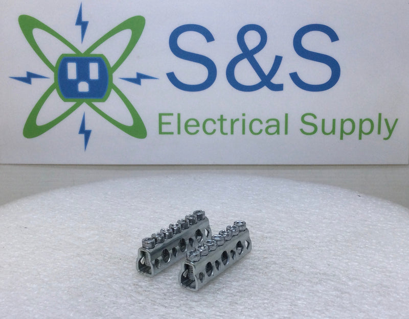 Midwest/GE 7-Position Grounding Bar Set w/Connecting Bar