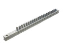 General Electric TS4R815CSFLFMG 24 Position 4-14 AWG Ground Bar 10 1/2" x 1/2"