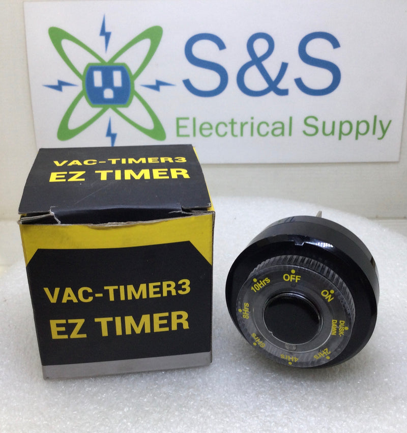 Intertek VAC-TIMER3 15 Amp 120V 1800W Resistive EZ Timer