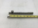 Ilsco NA70-R 22 Position Ground Bar with CMC CA-206-1 Ground Lug