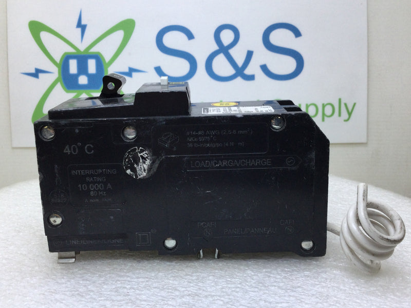 Square D QO215CAFI 15 Amp 2 Pole 120/240V Arc Fault Circuit Breaker