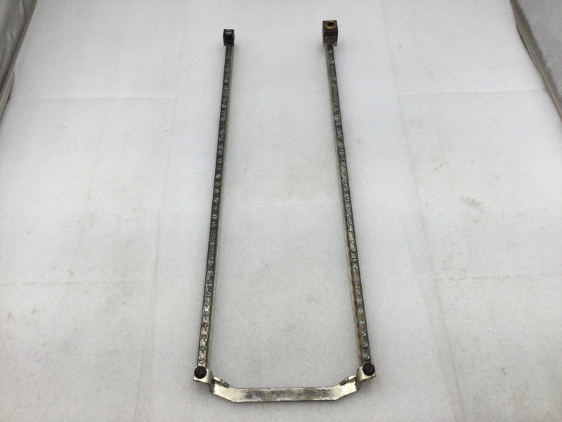 ITE 39-Position Grounding Bar w/notched Cross Bar