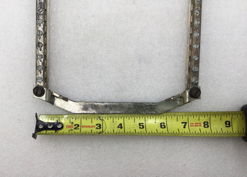 ITE 39-Position Grounding Bar w/notched Cross Bar