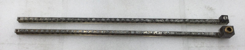 ITE 39-Position Grounding Bar w/notched Cross Bar