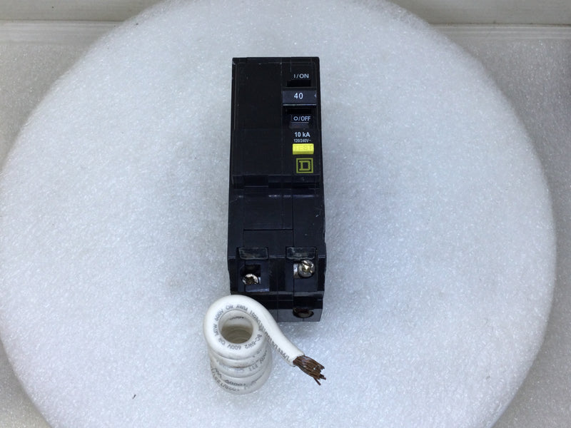Square D QO240GFI 40 Amp 2 Pole 120/240V GFI Circuit Breaker