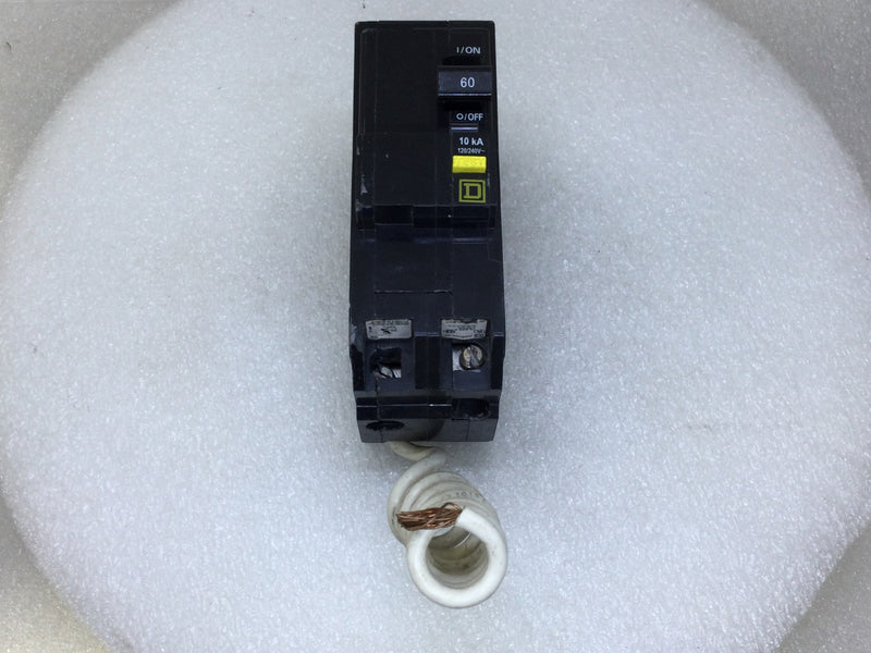 Square D QO260GFI 60 Amp 2 Pole 120/240V GFCI Circuit Breaker - Cosmetic Flaw