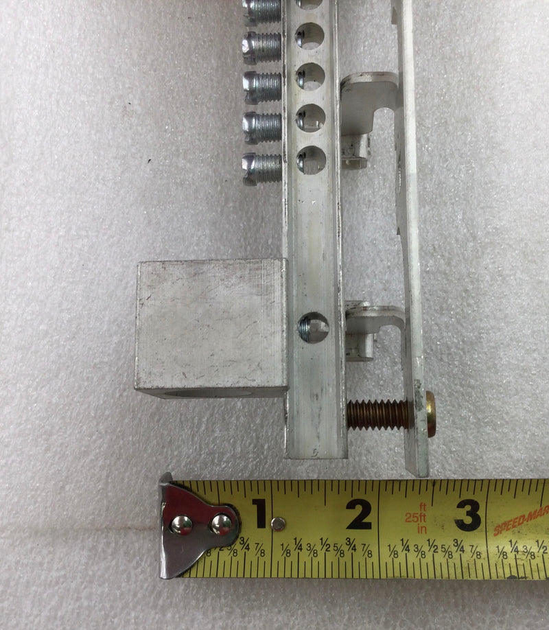 26 Position Neutral/Grounding Bar w/Metal Cross-Bar 12 1/2" x 10"