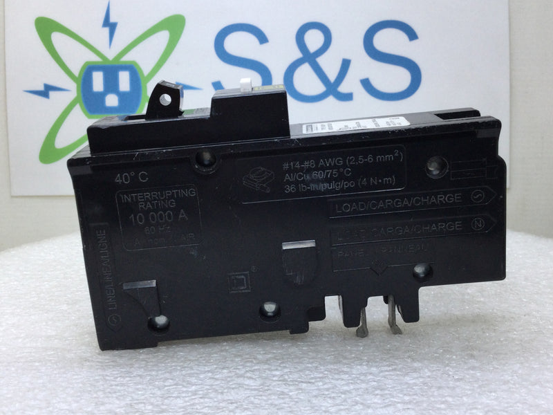 Square D HOM120PCAFI 20 Amp 1 Pole 120V AFCI Protected Circuit Breaker