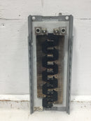 Eaton CL152030 150 Amp 20 Space 120/240 VAC Load Center Guts Only 6" X 14"