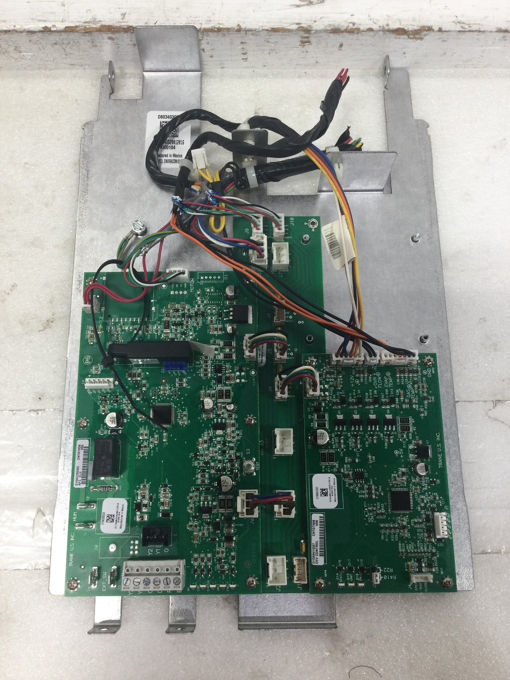 Trane Rauj Panel Trane D803403G06 Complete Control Board w/ Back Panel K100104 CNT07058