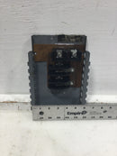 Cutler-Hammer CH8R 100 Amp 8 Space 120/240 VAC  Load Center Guts Only 6" X 9.5"