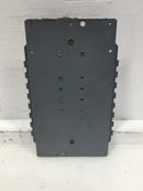 Cutler-Hammer CH8R 100 Amp 8 Space 120/240 VAC  Load Center Guts Only 6" X 9.5"