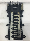 Square D QON30M200 200 Amp 30 Space 120/240 VAC Load Center Guts Only 9" X 18"