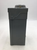 Square D QO24L70RB 70 Amp 120/240V 2/4 Circuit Main Lug Outdoor Load Center