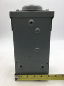 Square D QO24L70RB 70 Amp 120/240V 2/4 Circuit Main Lug Outdoor Load Center