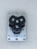 Leviton 5207-S10 Flush Mount 30 Amp Receptable 125/250 VAC NEMA 10-30R Rated