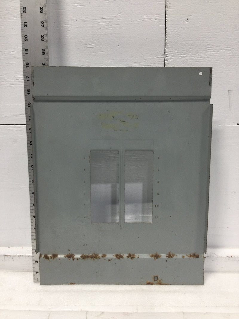 12 Space 120/240V Dead Front Only 17 7/8" x 14 1/8"