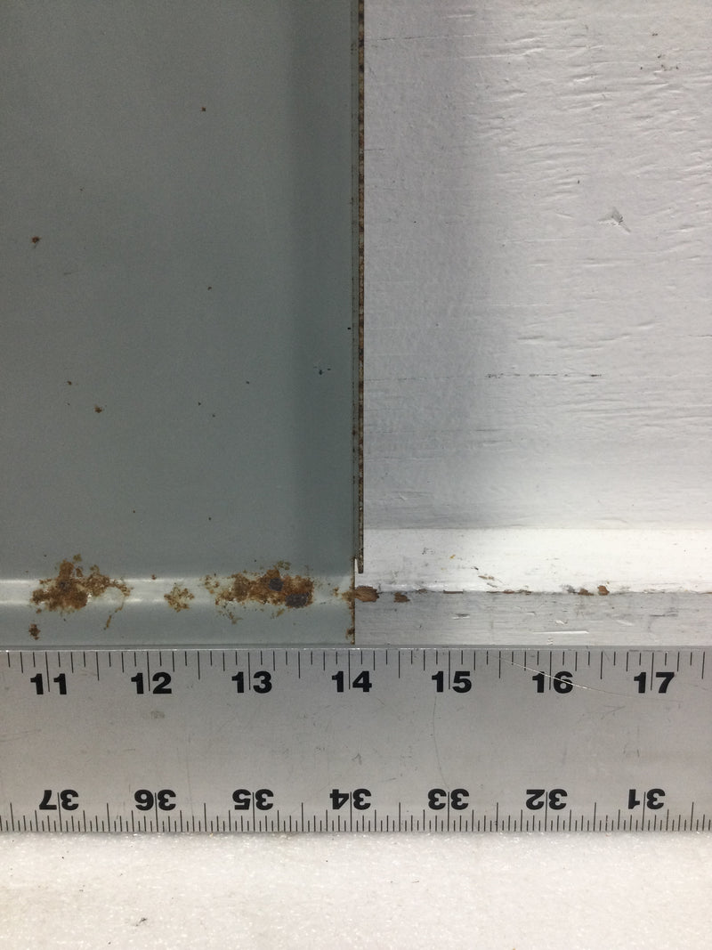 12 Space 120/240V Dead Front Only 17 7/8" x 14 1/8"