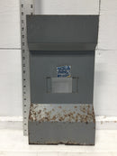 GTE Sylvania 6 Space 120/240V Dead Front Only 17 7/8" x 9 1/2"