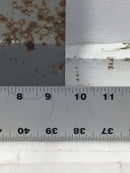 GTE Sylvania 6 Space 120/240V Dead Front Only 17 7/8" x 9 1/2"