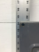 Square D QOC8M 8 Space 120/240V Load Center Door 14 3/8" x 11 5/8"