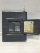 Square D QOC8M 8 Space 120/240V Load Center Door 14 3/8" x 11 5/8"