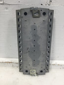 Bryant 125 Amp 20 Space 120/240 VAC Main Breaker Load Center Guts Only 6" X 13"
