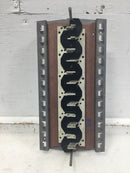 Siemens 125 Amp 20 Space 120/240 VAC Main Breaker Load Center Guts Only 6" X 13"