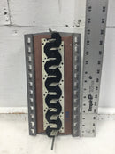 Siemens 125 Amp 20 Space 120/240 VAC Main Breaker Load Center Guts Only 6" X 13"