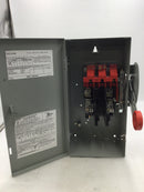Eaton DH221FGK 30 Amp 240V 2 Pole Type 1 Indoor Safety Switch