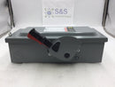 Square D H361 30 Amp 600 VAC Heavy Duty Fusible Safety Switch Type 1 Enclosure