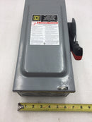 Square D H361 30 Amp 600 VAC Heavy Duty Fusible Safety Switch Type 1 Enclosure