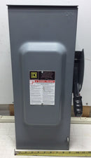 Square D H363NRB 100 Amp 3 Pole 3PH 600V Fused Heavy Duty Safety Switch
