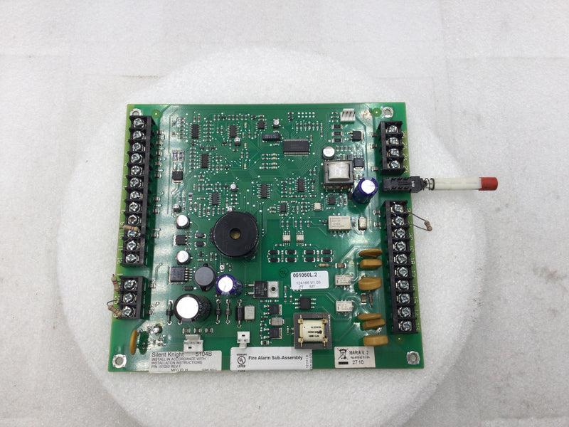 Silent Knight 5104B 6 Zone Fire Control Communicator Circuit Board