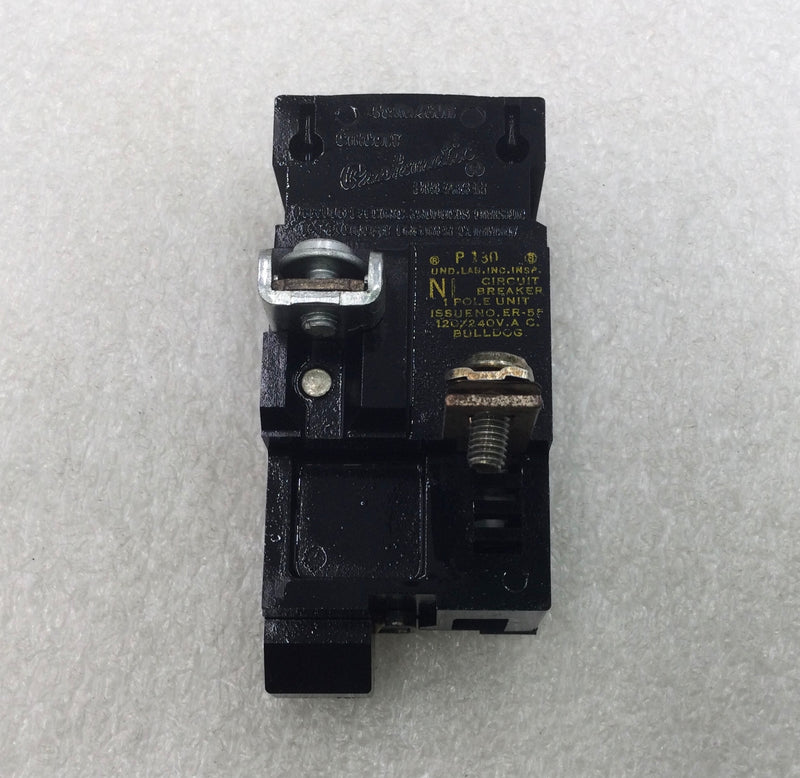 ITE/Pushmatic Bulldog P130 30 Amp 1 Pole 120/240V Circuit Breaker w/Screws