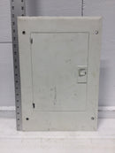 General Electric TLM1212S/F 125A 24Sp 120/240V Cover/Door 17" x 11 5/8" - Flawed