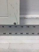 General Electric TLM1212S/F 125A 24Sp 120/240V Cover/Door 17" x 11 5/8" - Flawed