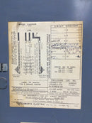 Wadsworth L100MB12-20 100 Amp 12 Space 120/240V Cover Door 18 3/4" x 12 3/8"