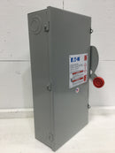 Eaton DH363FGK Heavy Duty Safety Switch, 100 Amp, 3 Pole Fusable, Nema Type 1 Indoor