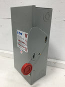 Eaton DH362FGK 60 Amp 3 Pole 600V Fused Nema1 Safety Switch