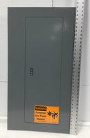 Square D MHC32SHR Cover/Door Only 44 Space Panelboard Catalog No. 12193781140080001 Type 1 NQOD Panel Board, 225Amp, 120V 3 Ph 4 wire 35 1/8" x 18 1/8"