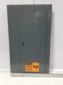 Square D MHC32SHR Cover/Door Only 44 Space Panelboard Catalog No. 12193781140080001 Type 1 NQOD Panel Board, 225Amp, 120V 3 Ph 4 wire 35 1/8" x 18 1/8"
