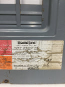 Square D Homeline HOM8-16M200FTRB Dead Front Only with Main 12 Space 200 Amp Type 3R 24 3/4" x 14 1/8"