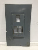 Square D Homeline HOM8-16M200FTRB Dead Front Only with Main 12 Space 200 Amp Type 3R 24 3/4" x 14 1/8"