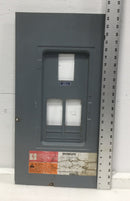Square D Homeline HOM8-16M200FTRB Dead Front Only with Main 12 Space 200 Amp Type 3R 24 3/4" x 14 1/8"